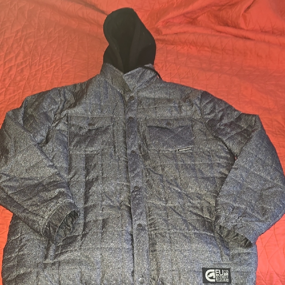 Black and Gray Men's Jacket